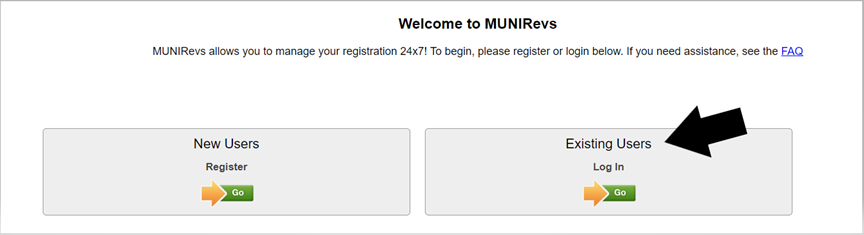 MUNIRevs Existing Users MUNIRevs Existing Users
