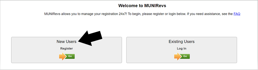 MUNIRevs New Users