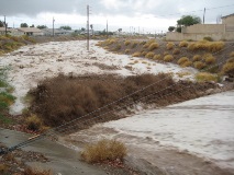 Stormwater runoff in Chesapeake Sloop Wash