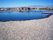 Effluent Pond for Reuse at the ITP