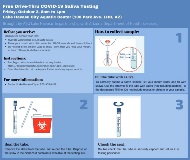 Free Drive-Thru COVID-19 Saliva Testing