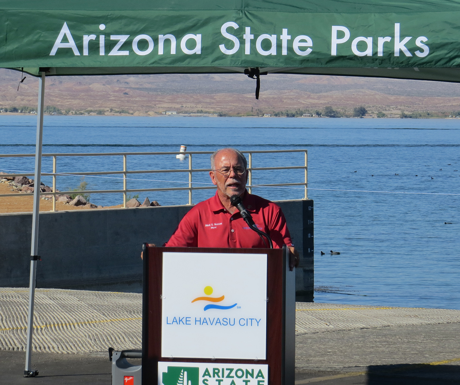 Lake Havasu State Park Boat Launch Ribbon Cutting
