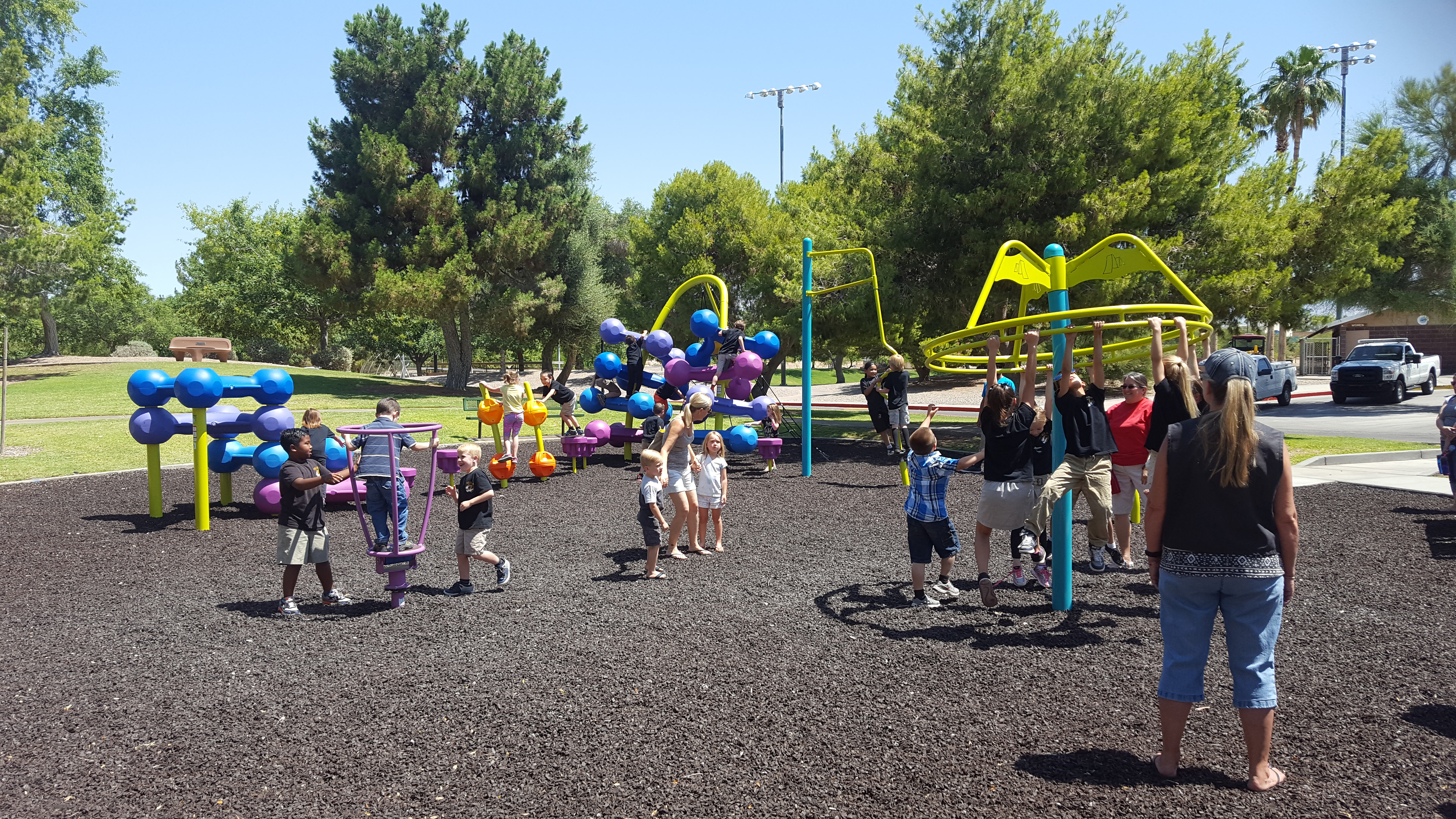New ADA Accessible Playground at Rotary Park